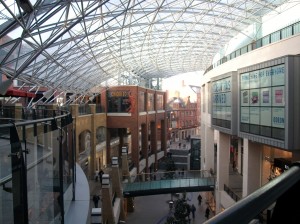 Victoria Square shopping Center Belfast